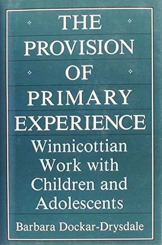 9780876685259: The Provision of Primary Experience: Winnicottian Work With Children and Adolescents