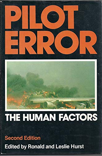 Beispielbild fr Pilot Error : The Human Factors zum Verkauf von Better World Books