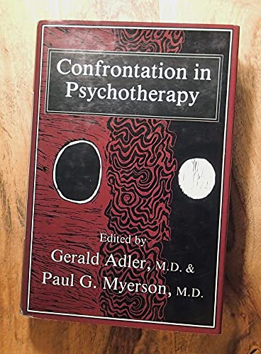 Imagen de archivo de Confrontation in Psychotherapy a la venta por Better World Books