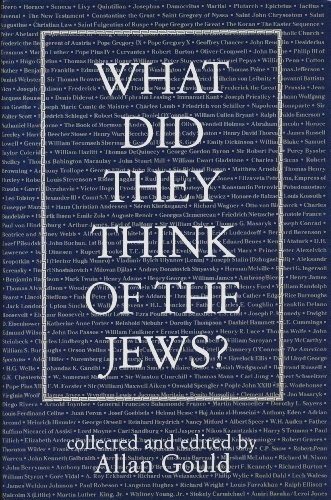 Stock image for What Did They Think of the Jews? for sale by Ergodebooks