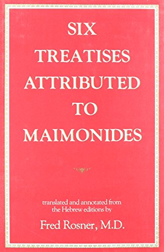 Beispielbild fr Six Treatises Attributed to Maimonides zum Verkauf von Wm Burgett Bks and Collectibles
