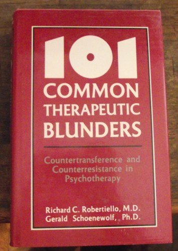 9780876689608: 101 Common Therapeutic Blunders
