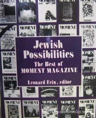 Beispielbild fr Jewish Possibilities: The Best of Moment Magazine zum Verkauf von HPB-Ruby