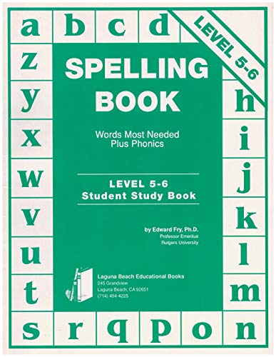 Beispielbild fr Spelling Book: Words Most Needed Plus Phonics, Level 5-6 zum Verkauf von ThriftBooks-Atlanta