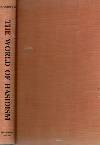 Stock image for World of Hasidism for sale by Better World Books