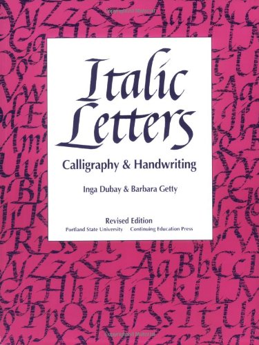 Imagen de archivo de Italic Letters : Calligraphy and Handwriting a la venta por Better World Books