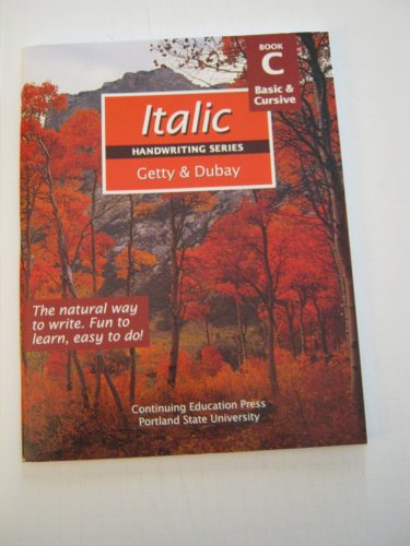 Imagen de archivo de Italic Handwriting Series Book C a la venta por BooksRun