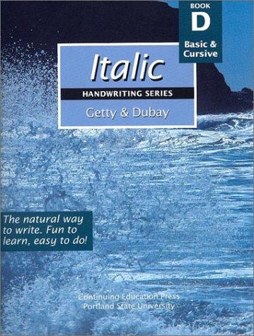 Imagen de archivo de Italic Handwriting Series Book D a la venta por SecondSale