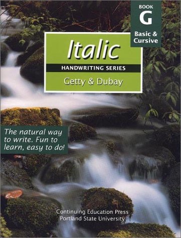Stock image for Italic Handwriting Series Book G for sale by -OnTimeBooks-