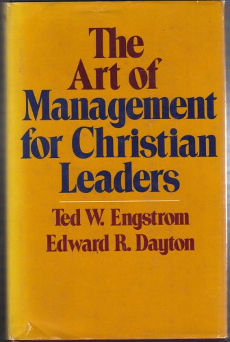 Imagen de archivo de The Art of Management for Christian Leaders a la venta por Better World Books: West