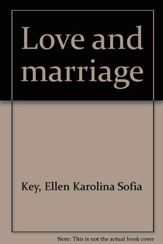 9780876810866: Love and Marriage