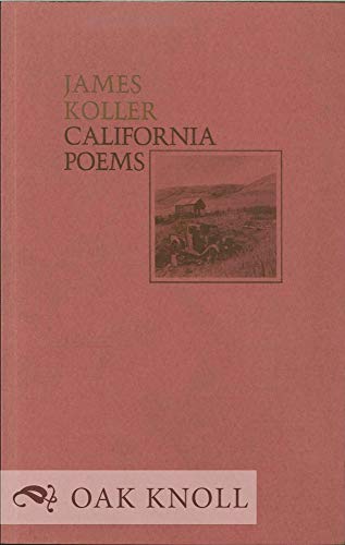 9780876850923: California poems