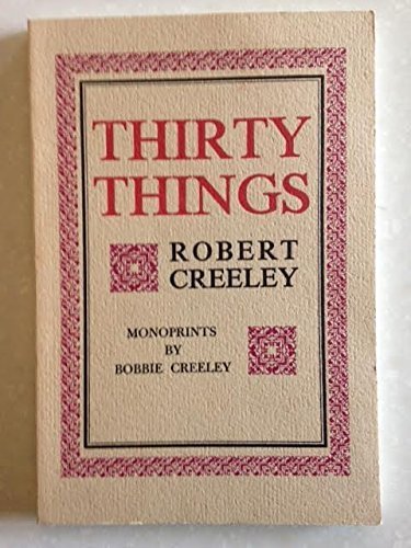 Beispielbild fr Thirty things zum Verkauf von Books From California