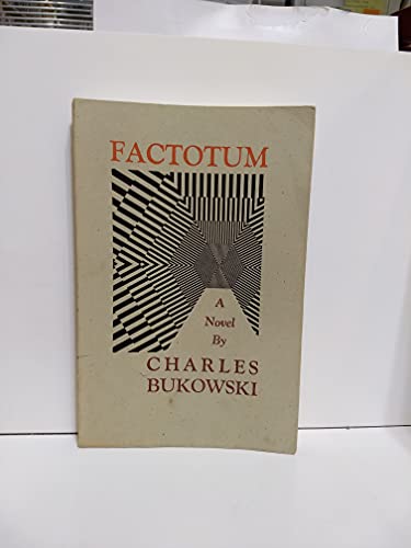 9780876852644: Factotum: A Novel