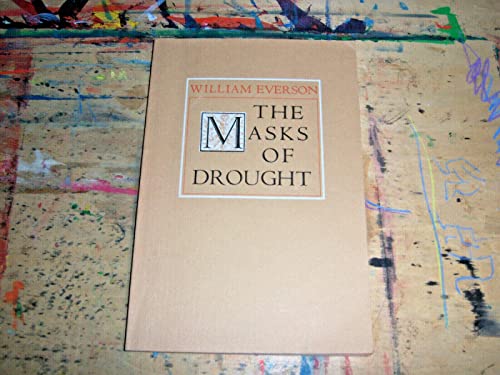 Beispielbild fr The masks of drought zum Verkauf von Wonder Book