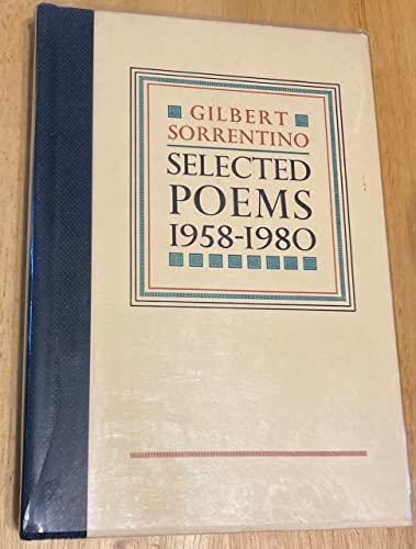 Beispielbild fr Selected Poems : 1958-1980 zum Verkauf von Better World Books