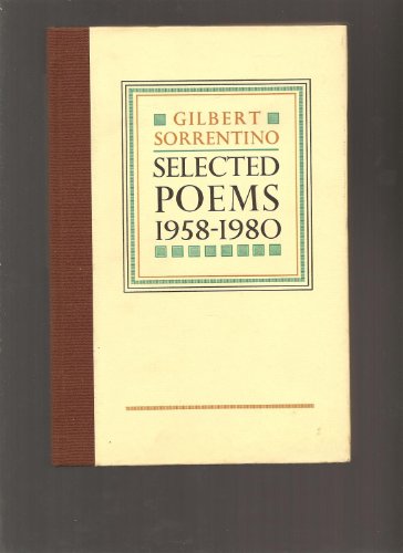 Selected poems, 1958-1980