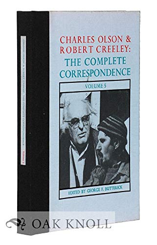 Stock image for Charles Olson and Robert Creeley : The Complete Correspondence for sale by Better World Books