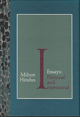 Essays : Personal & Impersonal