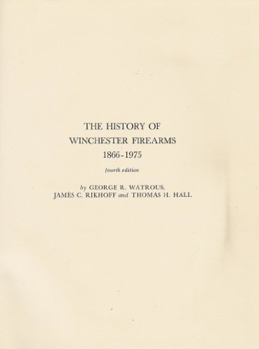 Beispielbild fr History of Winchester Firearms 1866-1975 zum Verkauf von Sleuth Books, FABA