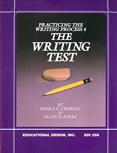 Stock image for The Writing Test/Book and Teacher's Guide: Practicing the Writing Process 4 for sale by The Book Cellar, LLC