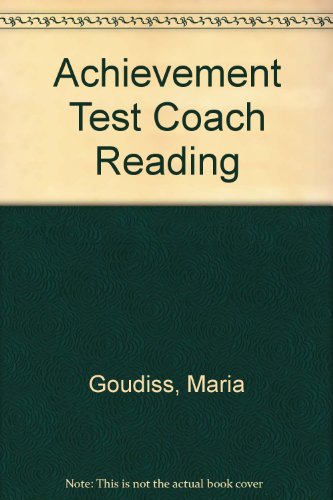 Achievement Test Coach Reading (9780876948187) by Goudiss, Maria; Hodges, Vivienne