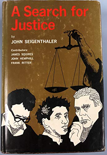 Imagen de archivo de A Search for Justice a la venta por Better World Books