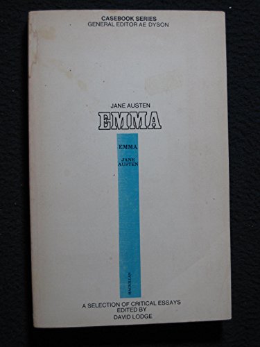 9780876950364: Jane Austen: Emma;: A casebook (Casebook series)