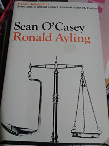 Imagen de archivo de Sean O'Casey (Modern judgements) a la venta por Montclair Book Center