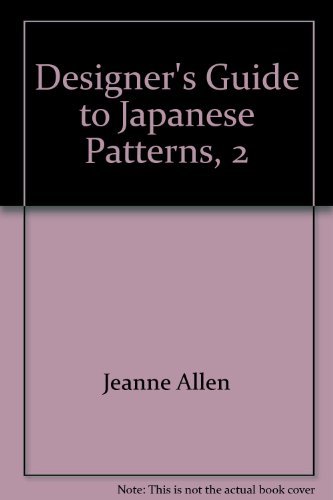 Beispielbild fr Designer's Guide to Japanese Patterns 2 zum Verkauf von A Book By Its Cover