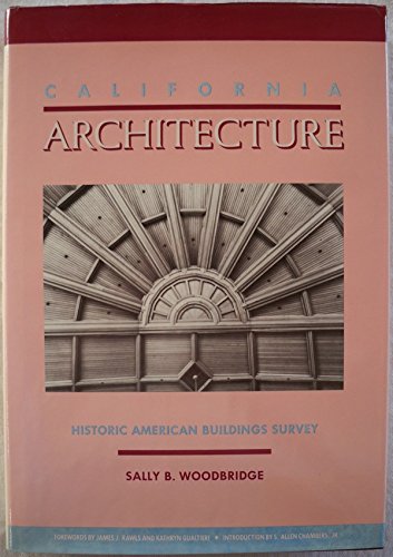Imagen de archivo de California Architecture: Historic American Buildings Survey a la venta por Books of the Smoky Mountains