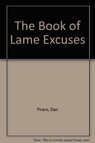 Imagen de archivo de The Book of Lame Excuses a la venta por WorldofBooks