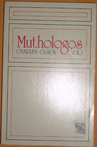 Beispielbild fr Muthologos: The Collected Lectures and Interviews: 1 zum Verkauf von FITZ BOOKS AND WAFFLES