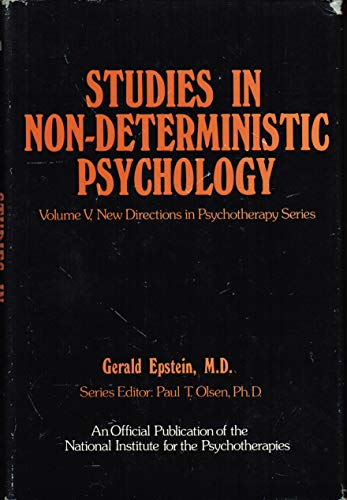 Beispielbild fr Studies in Non-Deterministic Psychology zum Verkauf von Better World Books