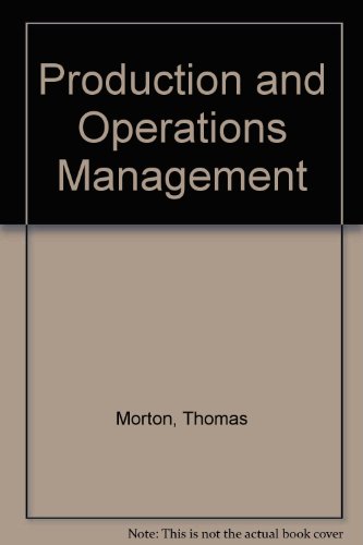 Beispielbild fr Production and Operations Management zum Verkauf von Lost Books