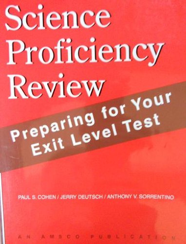 9780877200451: Science Proficiency Review: Preparing for Your Exit Level Test