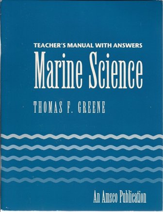 9780877200727: Teacher's Manual With Answers Marine Science