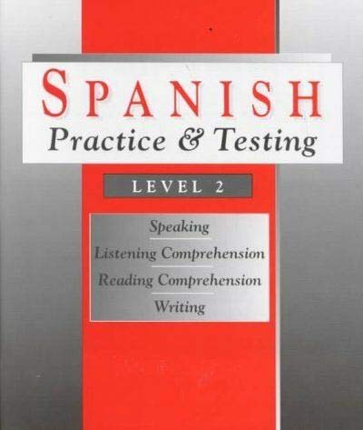 Stock image for Spanish: Practice & Testing Level Two for sale by BookHolders