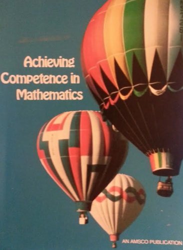 Beispielbild fr Achieving Competence in Mathematics zum Verkauf von Better World Books