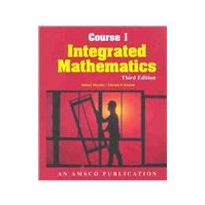 Imagen de archivo de Integrated Mathematics Course 1 a la venta por ThriftBooks-Atlanta