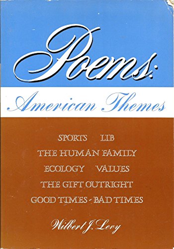 Imagen de archivo de Poems American Themes a la venta por Wonder Book