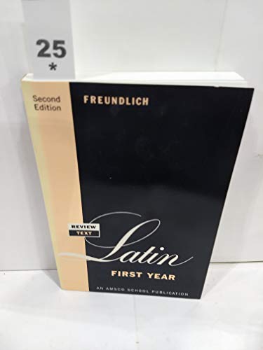 Beispielbild fr Latin First Year zum Verkauf von Better World Books