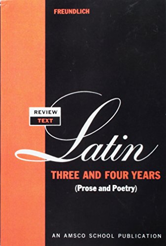 Beispielbild fr Review Text in Latin Three and Four Years (N 334 P) zum Verkauf von Better World Books