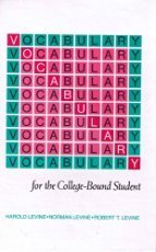 Stock image for Vocabulary for the College Bound Student (Item #12-2378) for sale by Books of the Smoky Mountains
