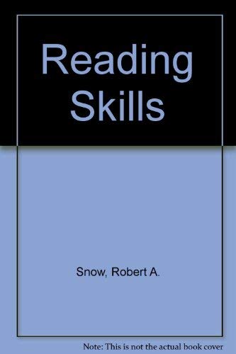 Imagen de archivo de Reading Skills a la venta por ThriftBooks-Dallas