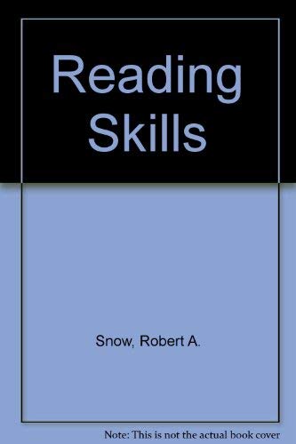 Stock image for Reading Skills for sale by ThriftBooks-Dallas