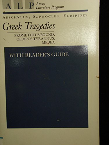 Beispielbild fr Greek Tragedies zum Verkauf von Wonder Book