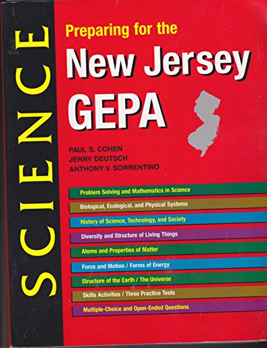 Beispielbild fr Preparing for the New Jersey GEPA Science zum Verkauf von Better World Books