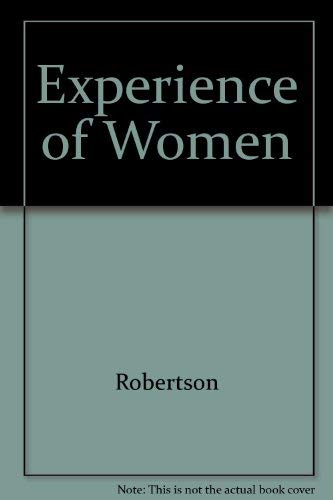9780877223108: Experience of Women