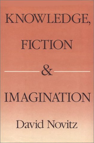 Imagen de archivo de Knowledge, Fiction and Imagination a la venta por Better World Books